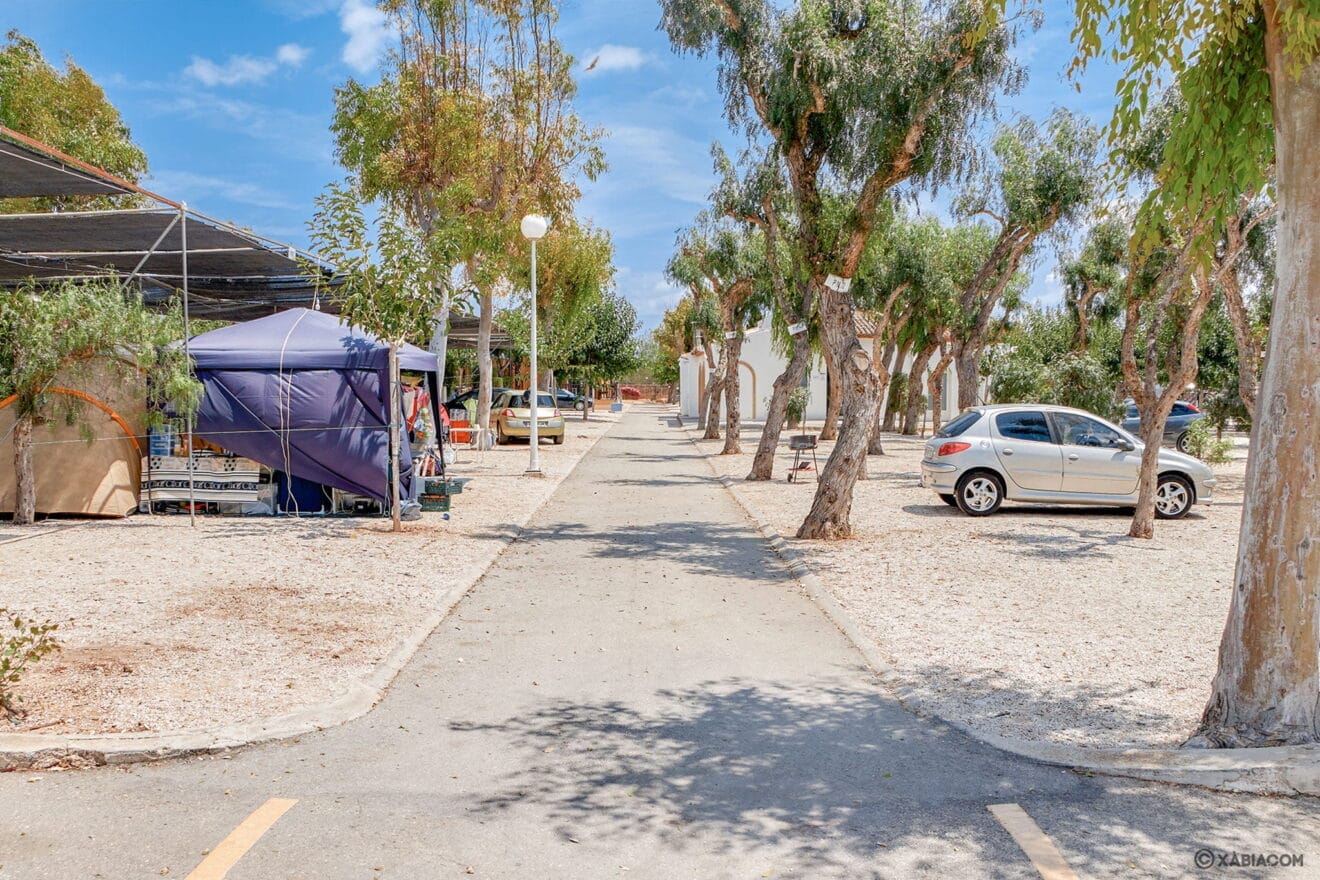Vista general de Camping Jávea