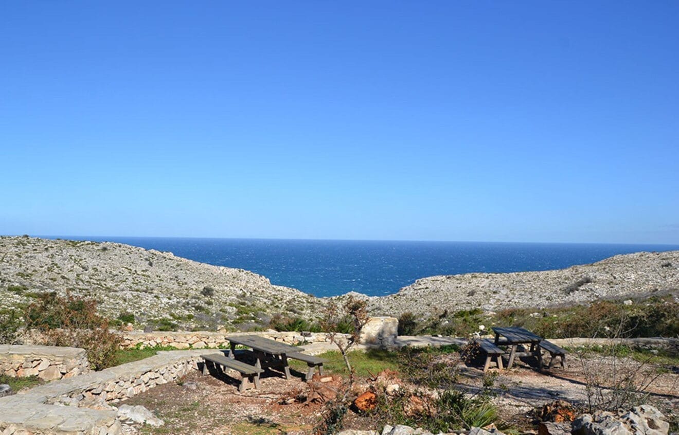 Área recreativa de La Plana de Sant Jeroni en Xàbia