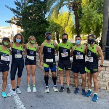 Atletas del Llebeig en Benissa