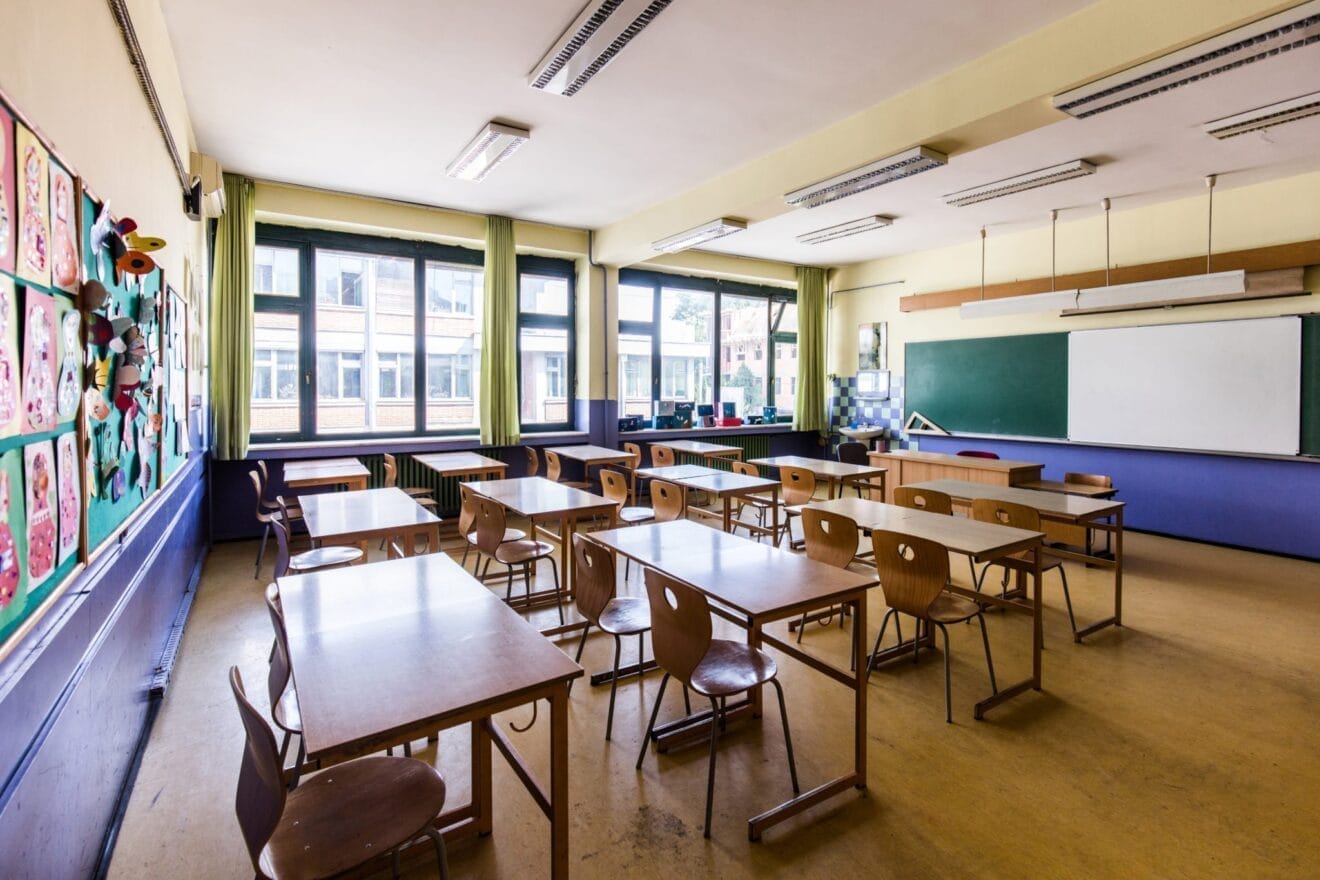 Aula de un centro escolar