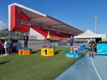 Carlos González en el Podio