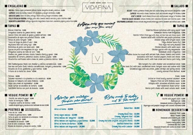 Imagen: carta-take-away-vidafina