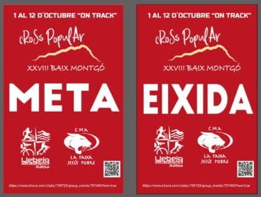 Carteles de la prueba Baix Montgó