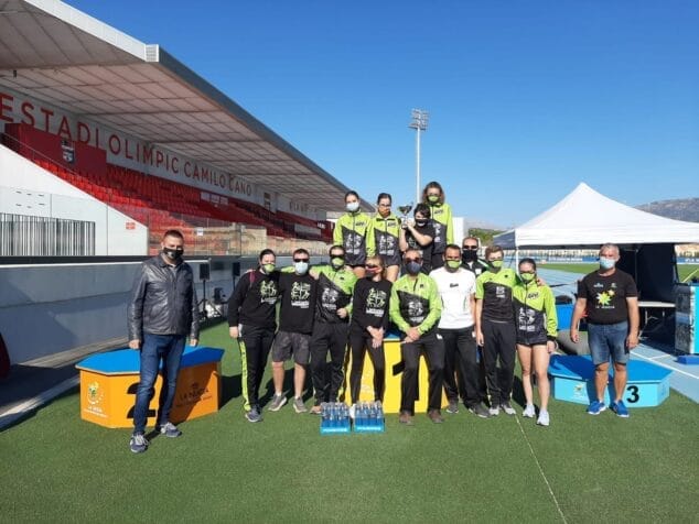 Imagen: Club Atletisme Llebeig Xàbia el más nombroso en el Cross de la Nucía