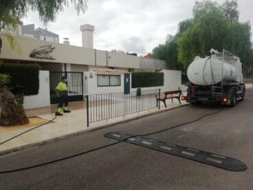 Desinfección en el CEIP Port de Xàbia
