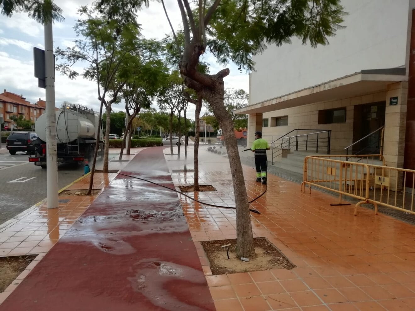 Desinfección en el IES nº1