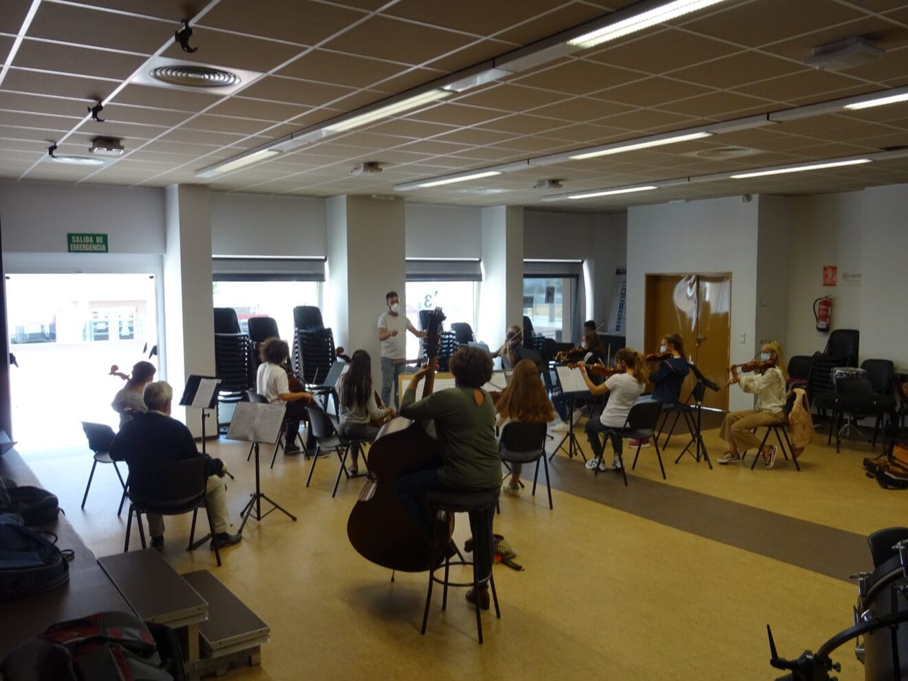 Ensayo de la Orquesta