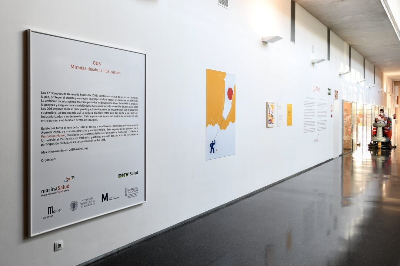 Exposición en el Hospital de Dénia