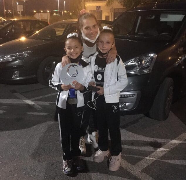 Imagen: Gimnastas del Club Deportivo Montgó Xàbia