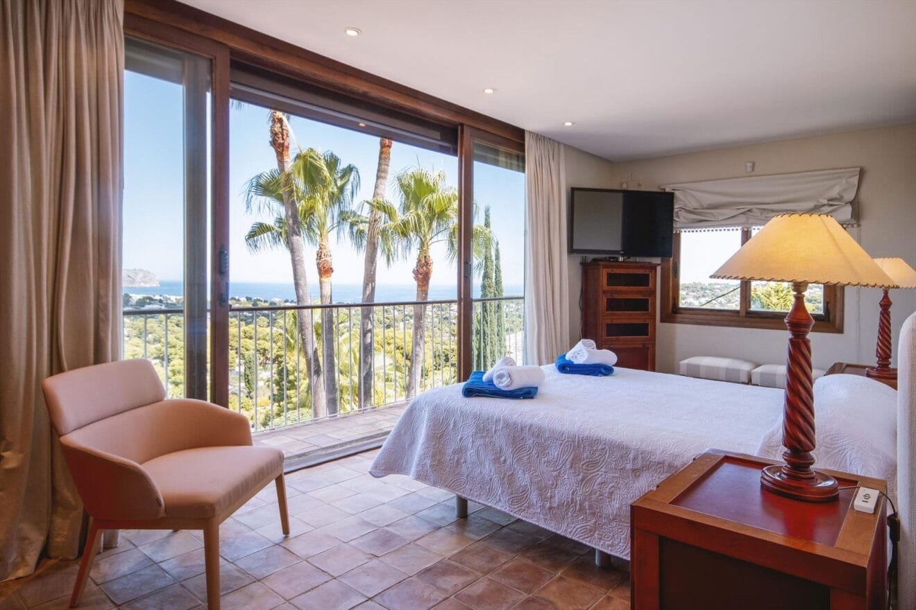 Habitación de un chalet vacacional para ocho personas en Jávea - Aguila Rent a Villa