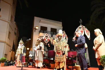 Llegada de los Reyes Magos al casco histórico de Jávea