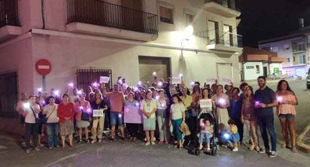 Imagen: Noche violeta de Benitatxell