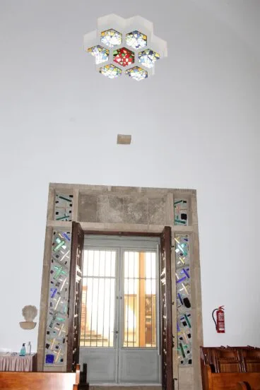 Puerta de la capilla del Monasterio de la Plana de Jávea