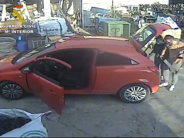 Imagen: Robo de tuberías de cobre