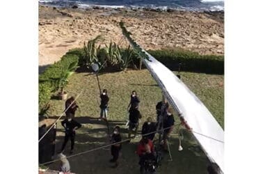 Rodaje de una película española