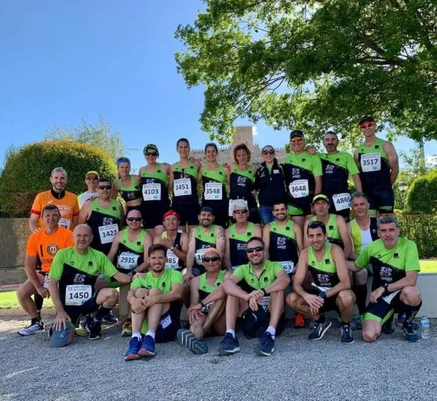 Imagen: Socios del Club Atletisme Llebeig