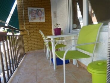Terraza de un apartamento en venta en Jávea – Inmobiliaria Belen Quiroga