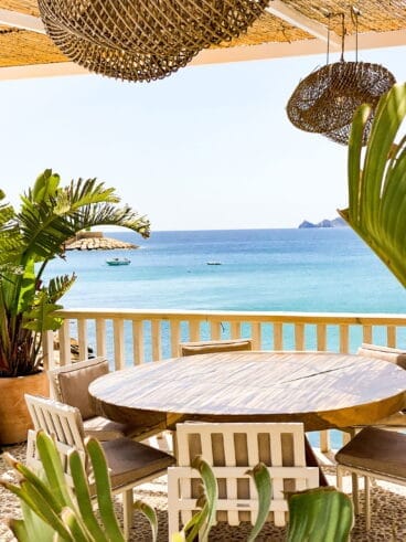 Tomar algo en un lugar especial de Jávea – Cala Bandida