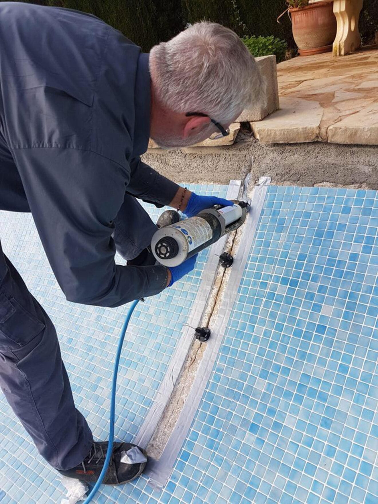 Trabajos en piscinas en Jávea - Avexia