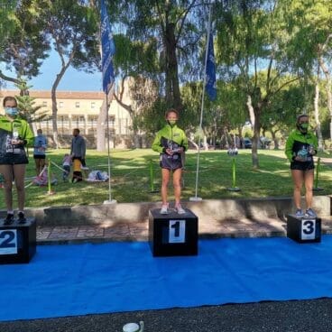 Tres atletas del Llebeig copan el podio de El Campello