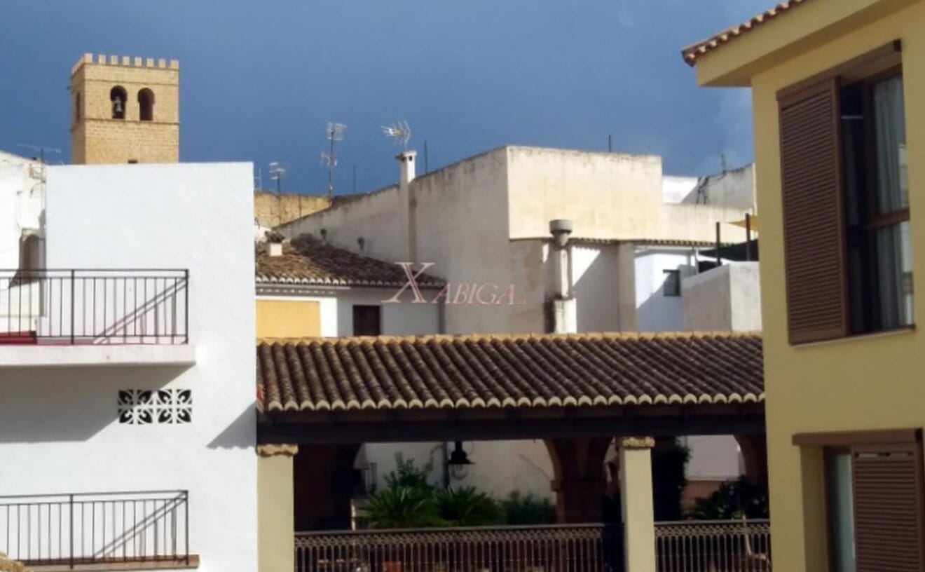 Vistas desde una casa de pueblo en venta en Jávea - Xabiga Inmobiliaria