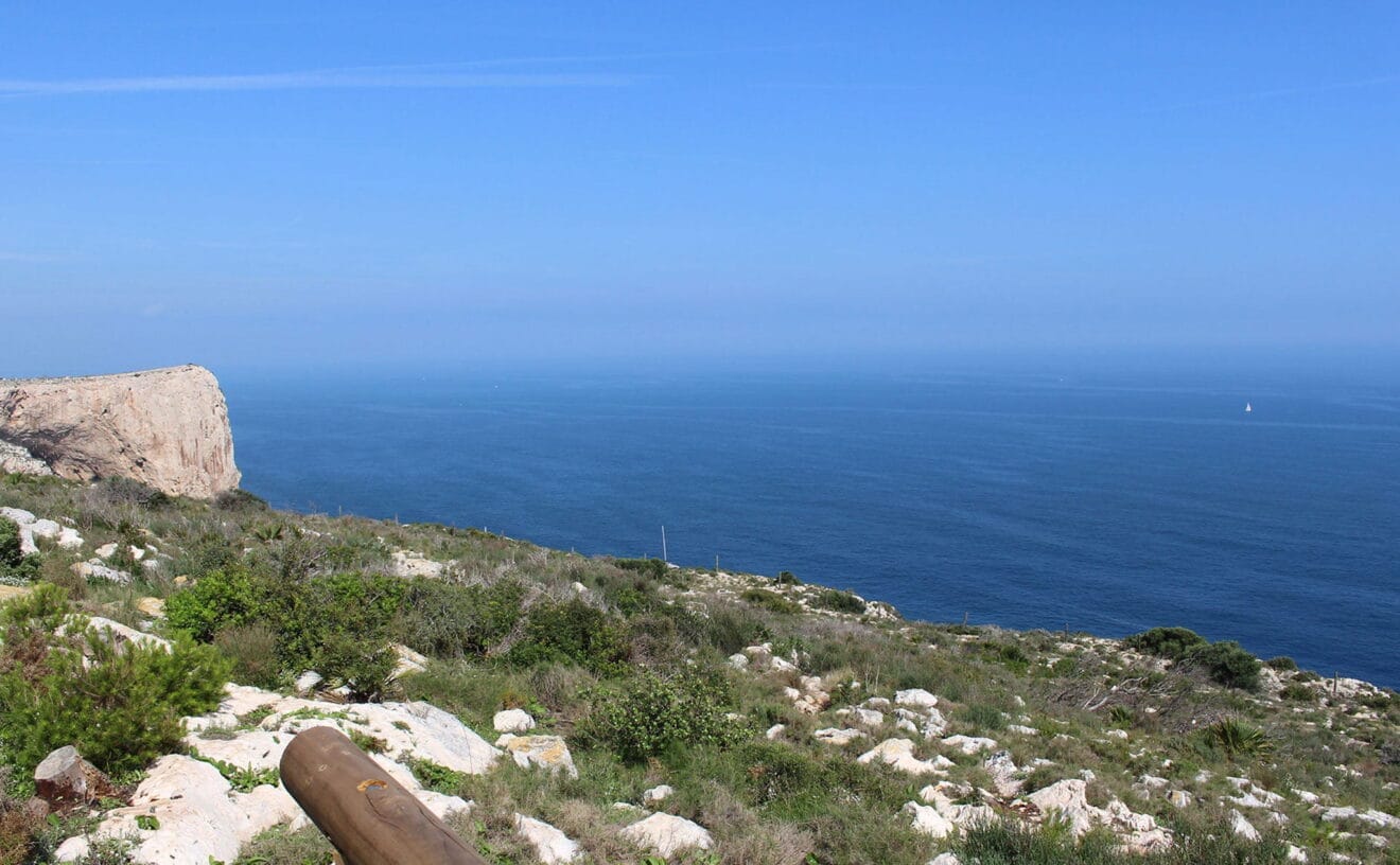 Vistas desde el Cabo de San Antonio de Jávea