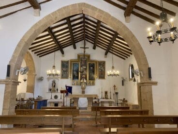 Arco ojival de la Ermita del Pòpul de Jávea | Imagen: Tino Calvo