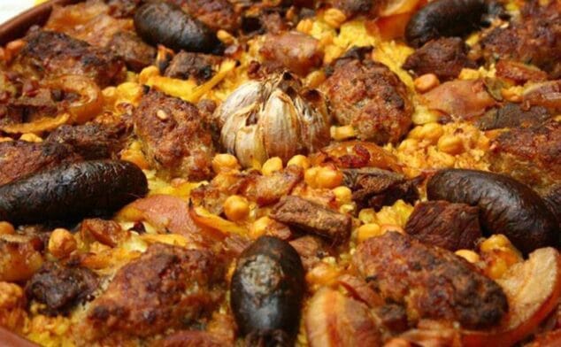 Imagen: Detalle de un arroz al horno con servicio a domicilio en Jávea - Arròs i Més Jávea
