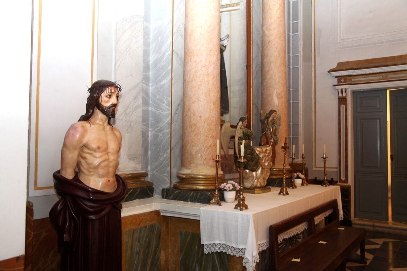 Imagen en la Ermita del Calvario de Jávea