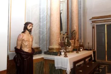 Imagen en la Ermita del Calvario de Jávea