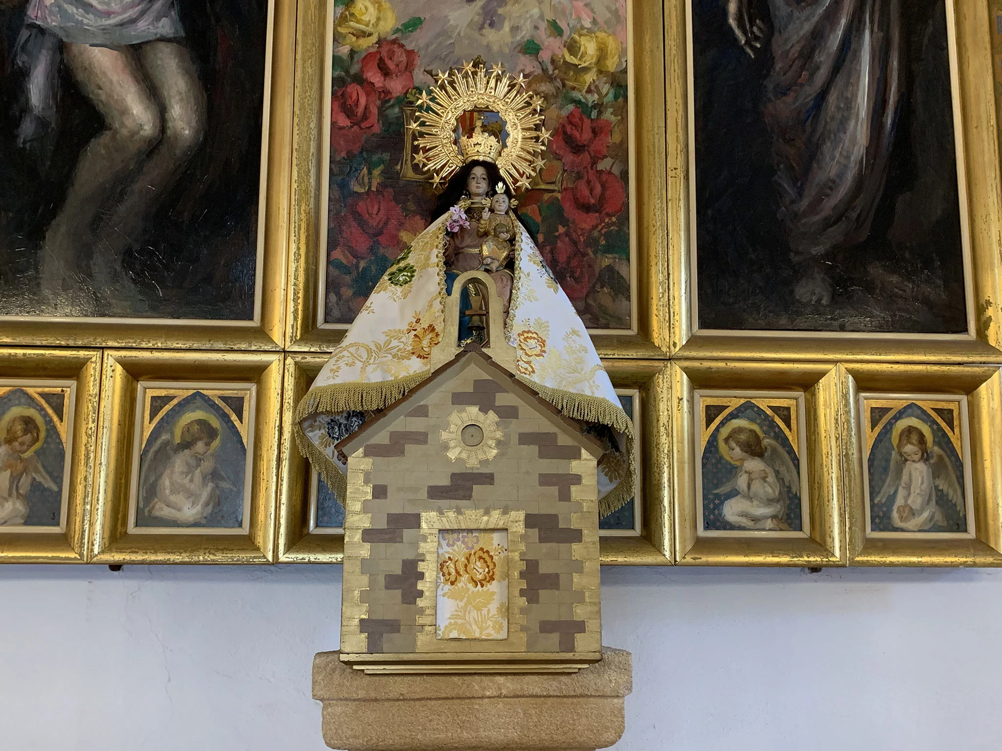 Imagen de la Virgen del Loreto en la Ermita del Pòpul de Jávea | Imagen: Tino Calvo