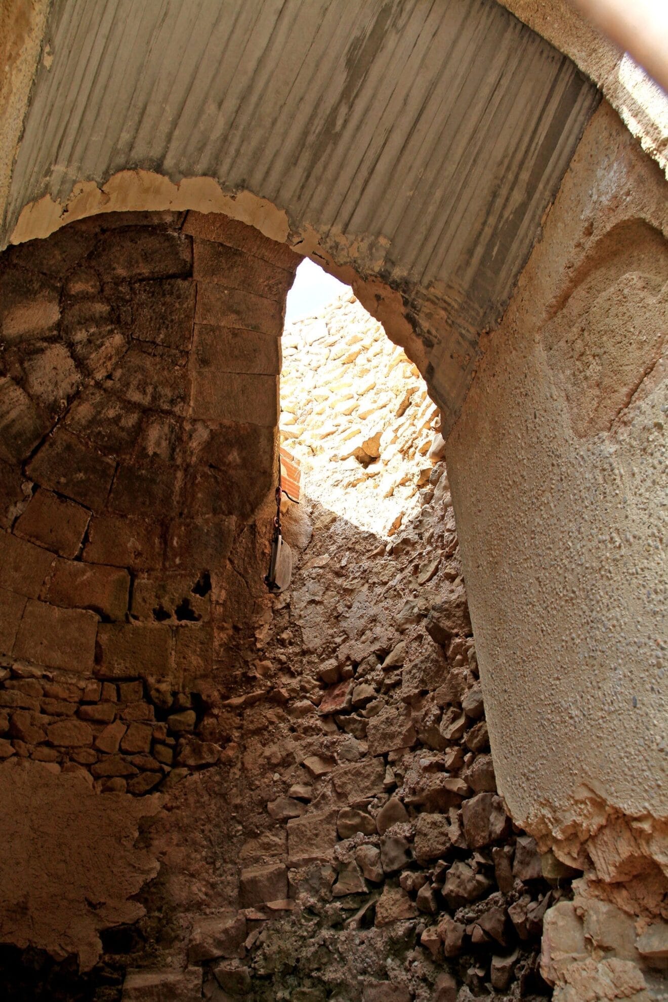 Interior de un molino de La Plana de Jávea