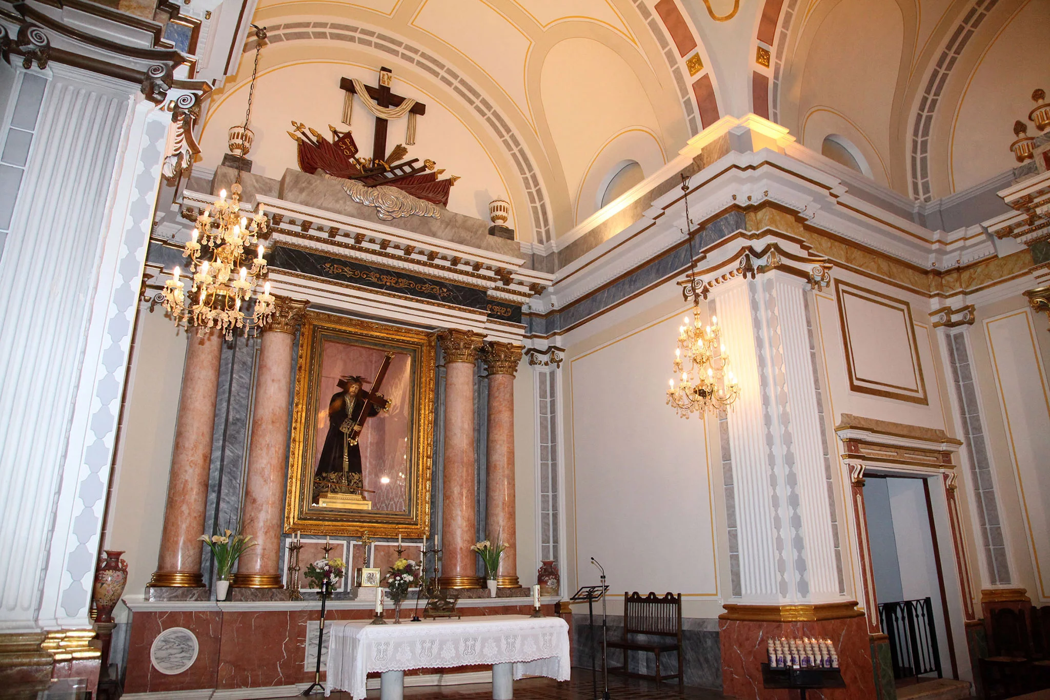 Jesús Nazareno en la Ermita del Calvario de Jávea
