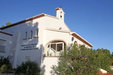 Lateral de la Ermita de Sant Sebastià de Xàbia  | Imagen: Tino Calvo