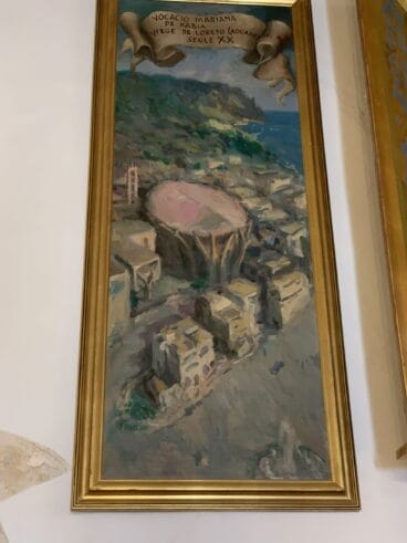 Lienzo lateral de la Ermita del Pòpul de Jávea | Imagen: Tino Calvo