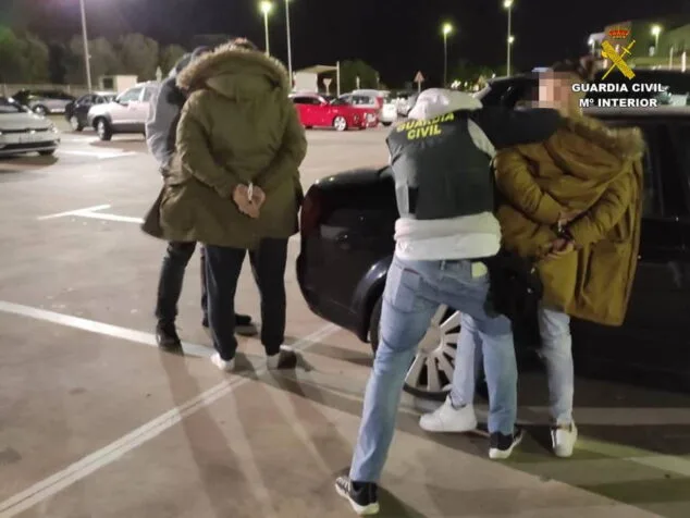 Imagen: Momento de la detención