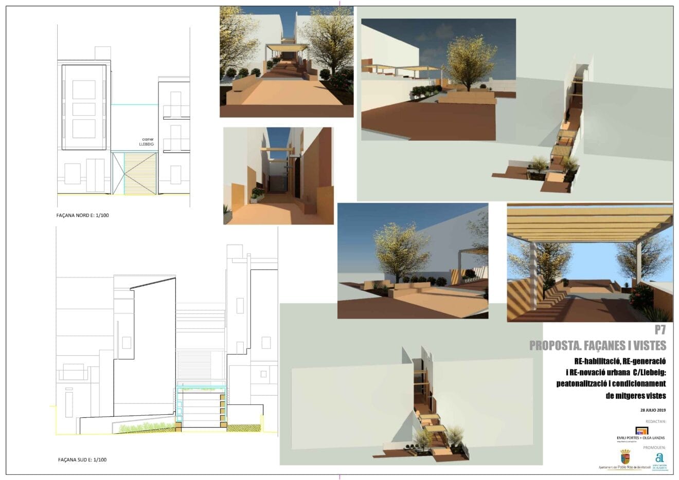 Planos Proyecto Carrer Llebeig Benitatxell
