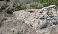 Imagen: Restos de los cimientos de la Torre de les Capçades