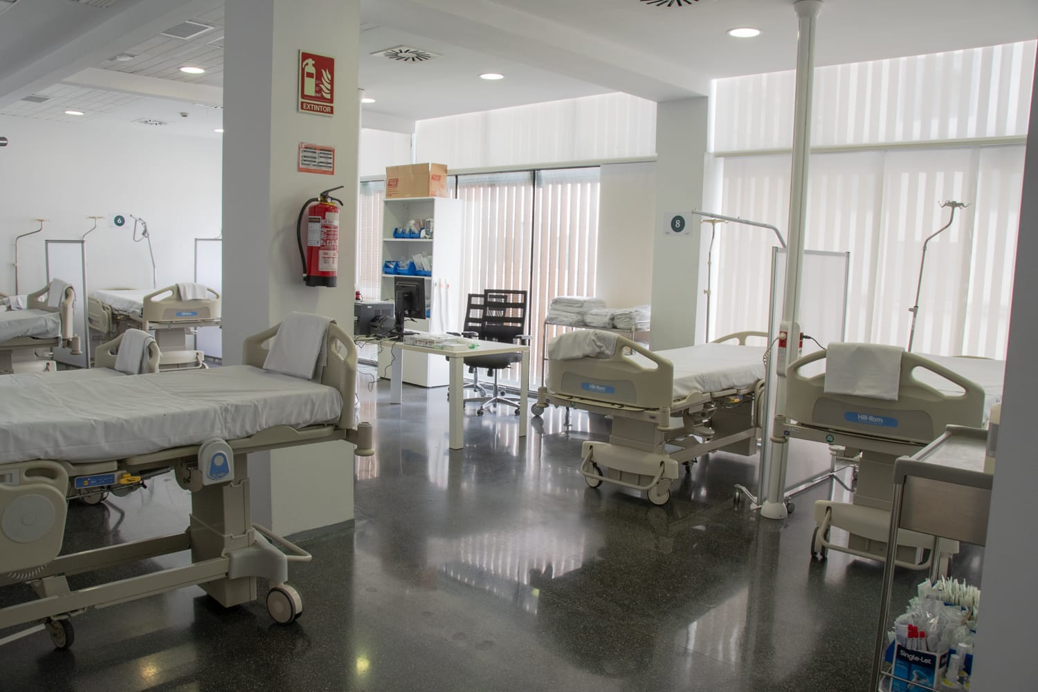 Sala de Urgencias del Hospital de Dénia