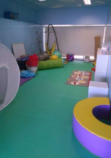 Aula sensorial del Colegio L’Arenal de Xàbia