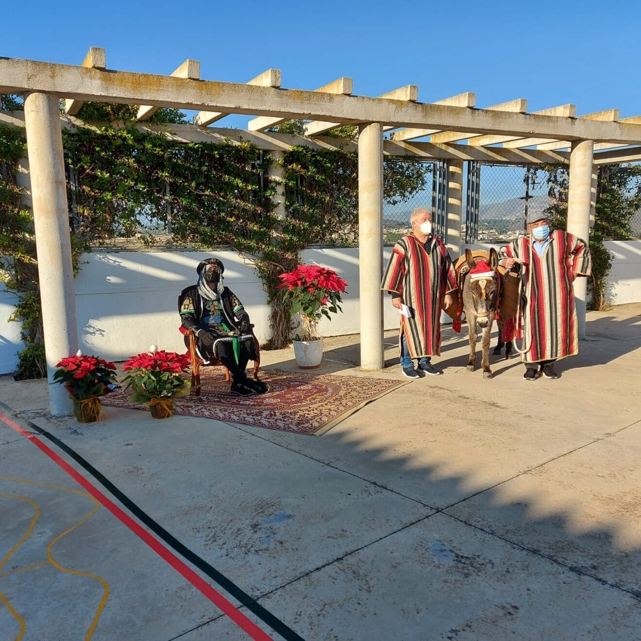 Burrita de Navidad en El Poble Nou de Benitatxell