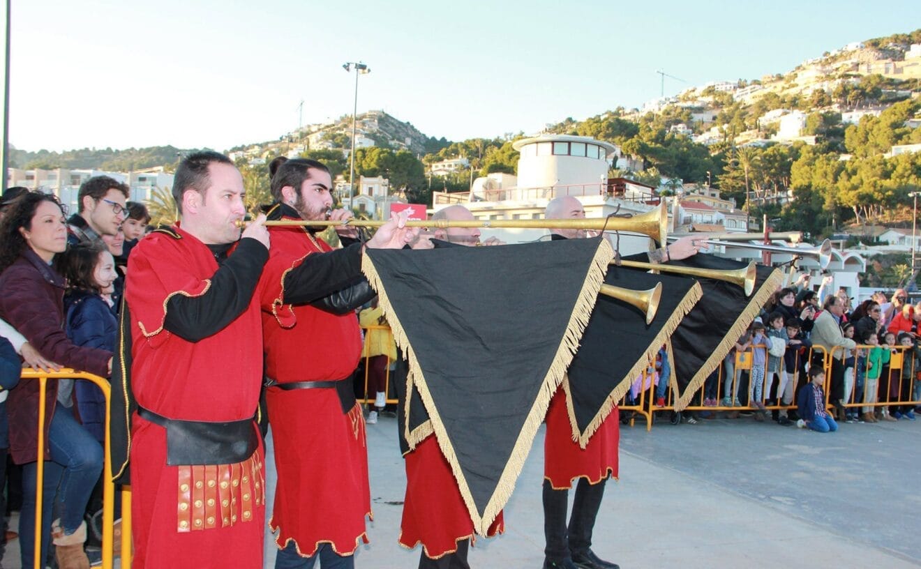 Música en la Cabalgata de Reyes de Jávea