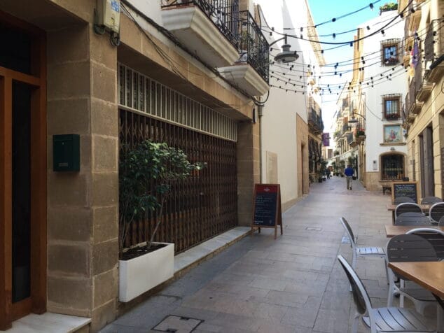 Imagen: Calle Mayor de Xàbia