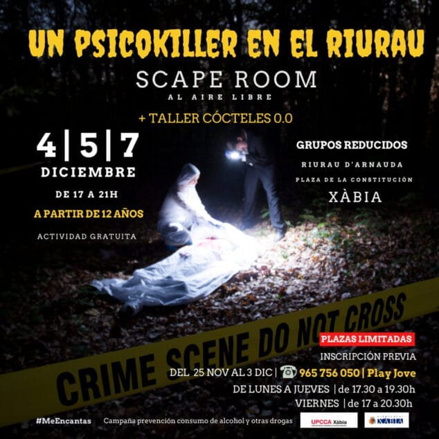 Imagen: Cartel de Scape Room