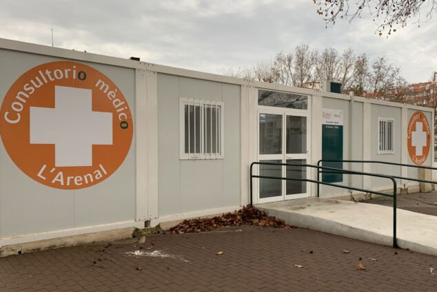 Imagen: Consultorio médico auxiliar del Arenal de Jávea