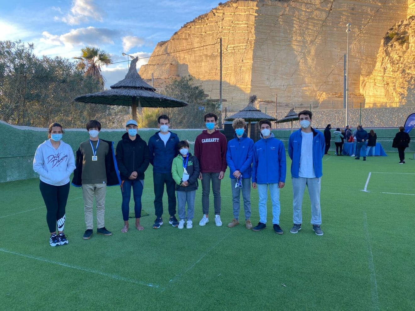 Equipo de tablas del CN Jávea
