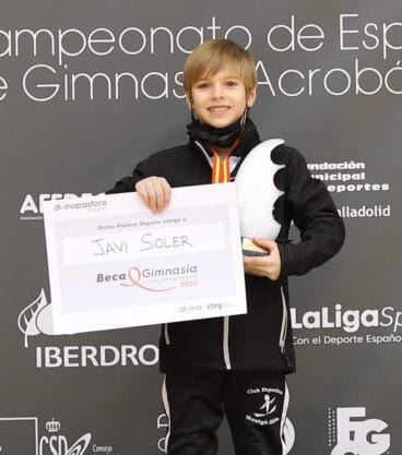 Javi Soler del Club Artística Montgó Xàbia