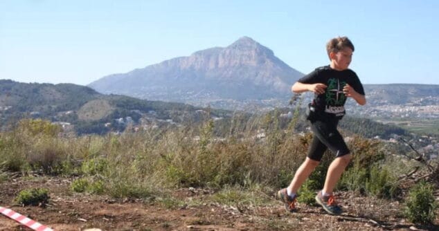 Imagen: Joven atleta del CA Llebeig