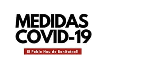 Imagen: Medidas COVID-19 Benitatxell