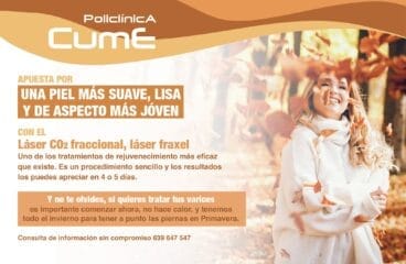 Cuida tu piel con láser fraccional en Policlínica CUME
